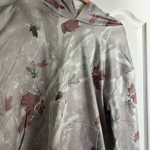 Camo Patterned Hoodie